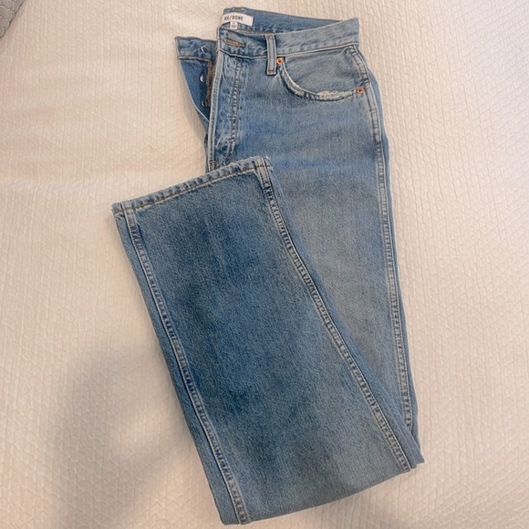 RE/DONE 90s High Rise Jeans size 27 NWOT - Picture 8 of 9